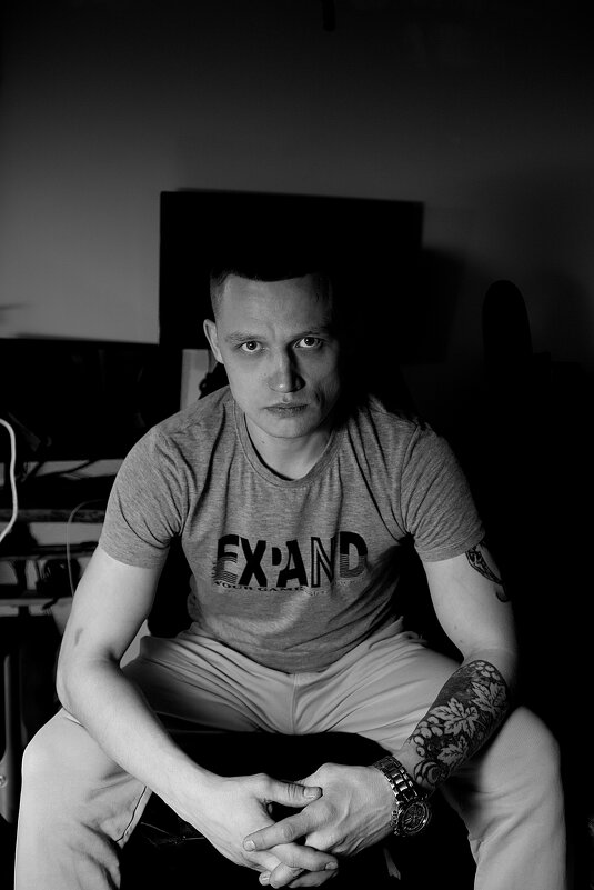 мужской портрет - станислав Статин