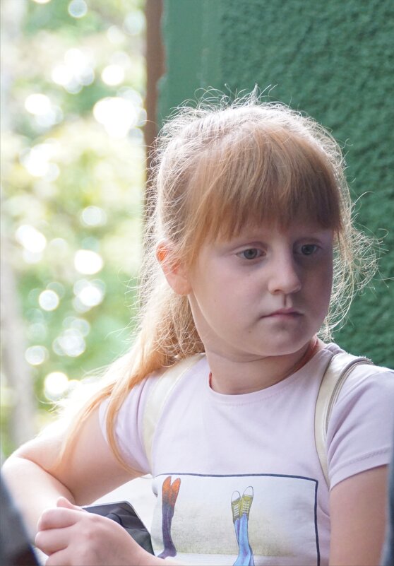 Девочка в музее - Наталия Григорьева Девочка в музее - Наталия Григорьева