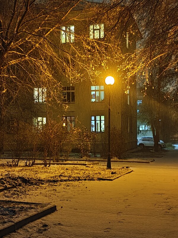 Снегопад в городе... - Владилен Панченко