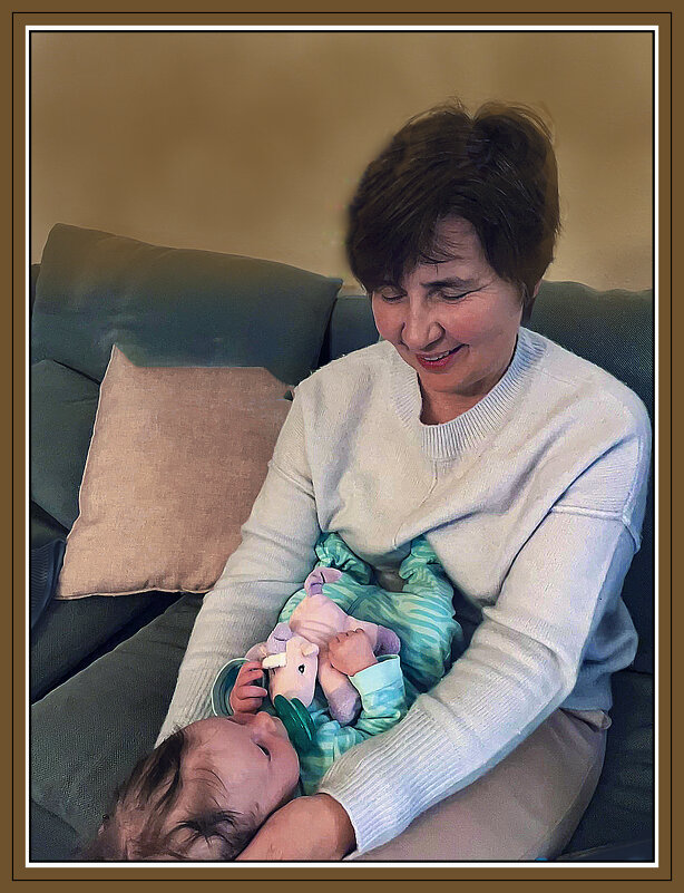 Бабушка и внучек - Владимир Кроливец