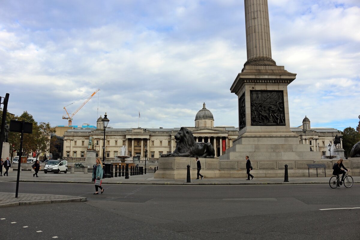 На Трафальгарской площади - Ольга 