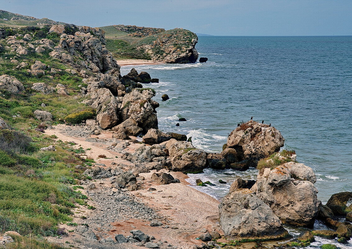 ГЕНЕРАЛЬСКИЕ ПЛЯЖИ.  Азовское море. Крым. - Виталий Половинко