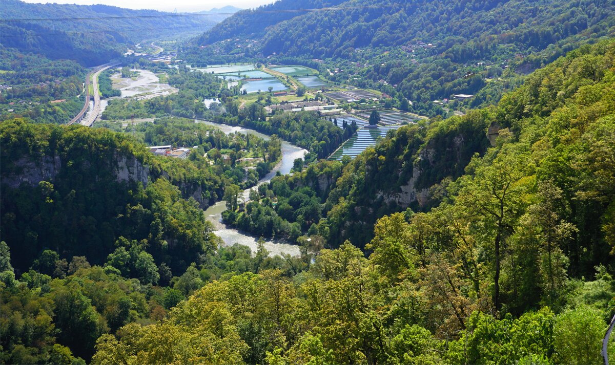 Вид на п.Казачий Брод - Наталия Григорьева
