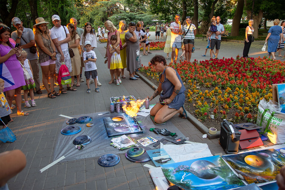 Уличный художник. - Андрей Дурапов Уличный художник. - Андрей Дурапов