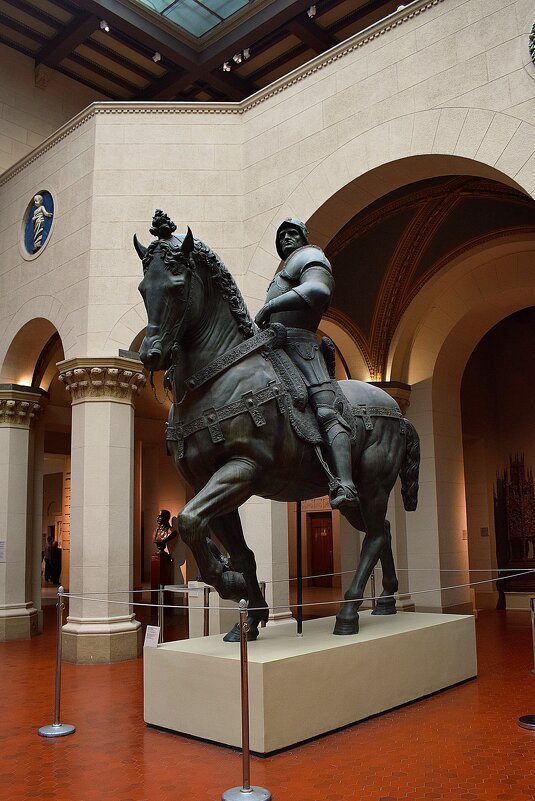 Слепок с конной статуи Бартоломео Коллеони работы Андреа Верроккьо - Татьяна Помогалова