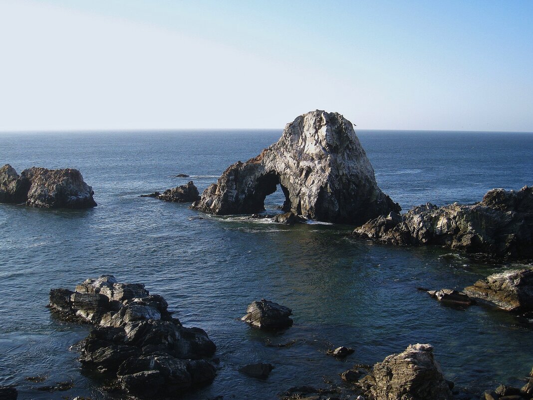 Морская арка Пунта Лоберия, Чили. - unix (Илья Утропов)