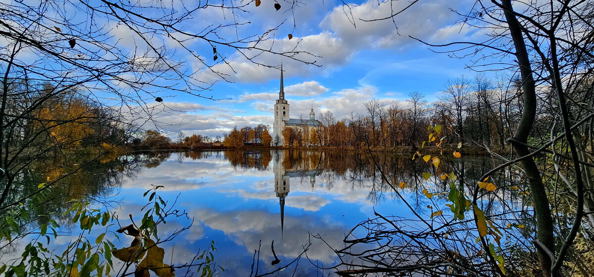 Краски осени. Петропавловский парк. - Михаил Свиденцов Краски осени. Петропавловский парк. - Михаил Свиденцов