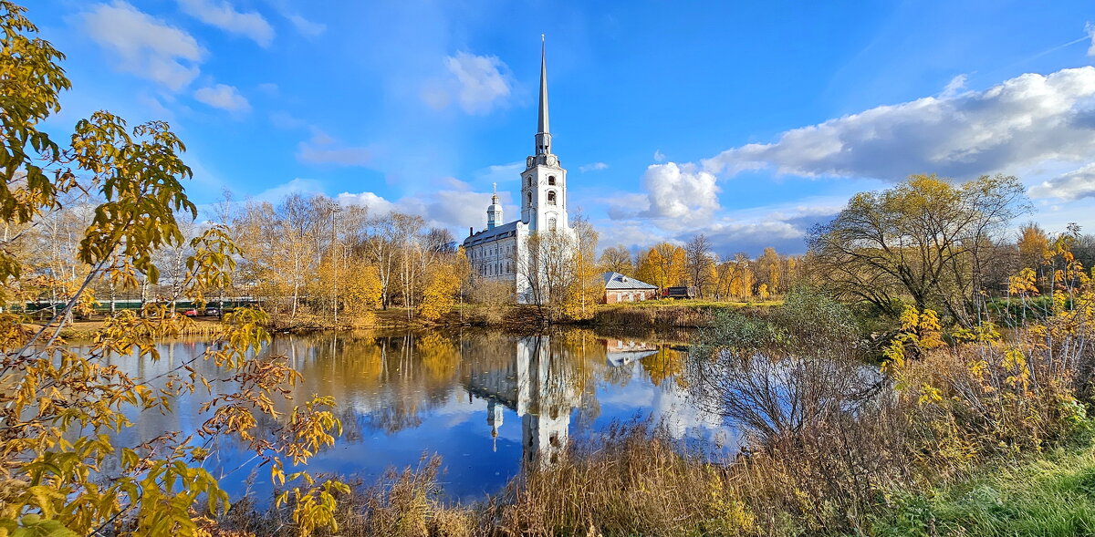 Краски осени. Петропавловский парк. - Михаил Свиденцов