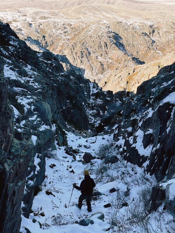 В горном походе - Георгиевич 