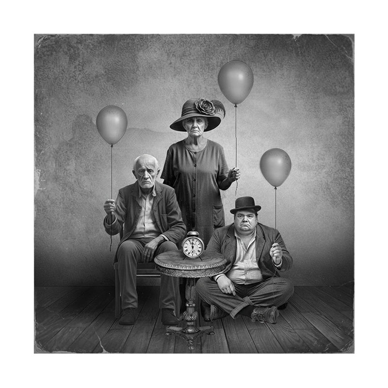 в ожидании праздника - старик 