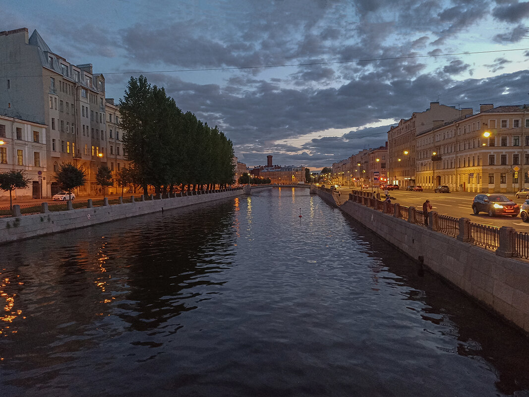 Вечер на канале Грибоедова. СПб. - Лилия *