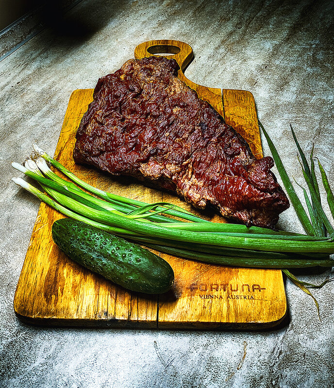 Натюрморт с мясом. - Николай Феофанов