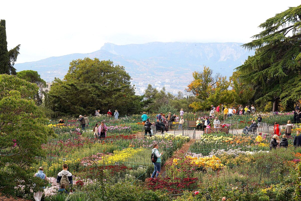 В Никитском саду - Татьяна Тюменка