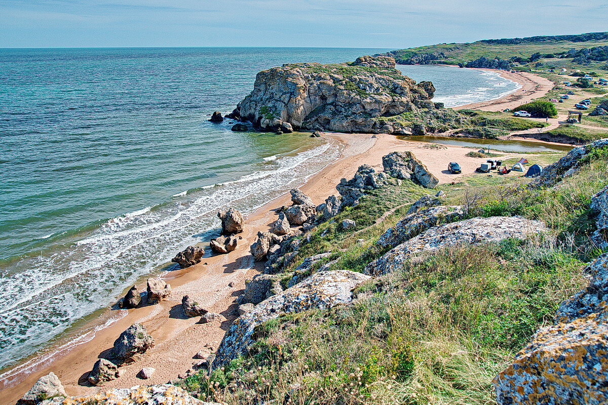 КАРАЛАРСКИЙ ПРИРОДНЫЙ ЗАПОВЕДНИК.  Азовское море.  Крым. - Виталий Половинко