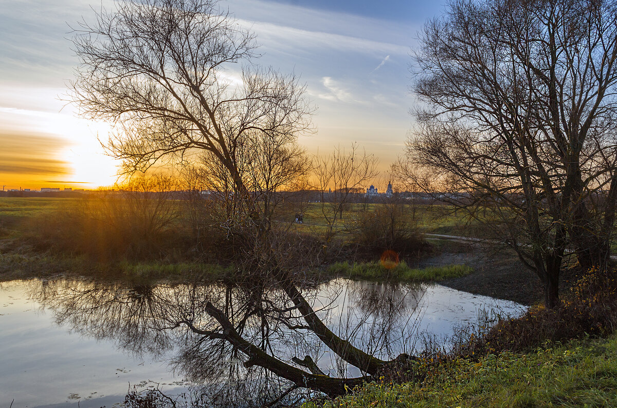 Вечер на боголюбовском лугу - Сергей Цветков
