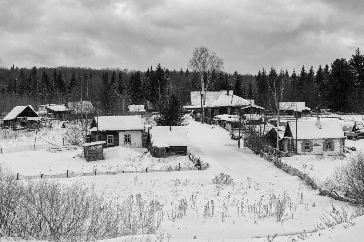 Село под снегом) - Сергей Винтовкин