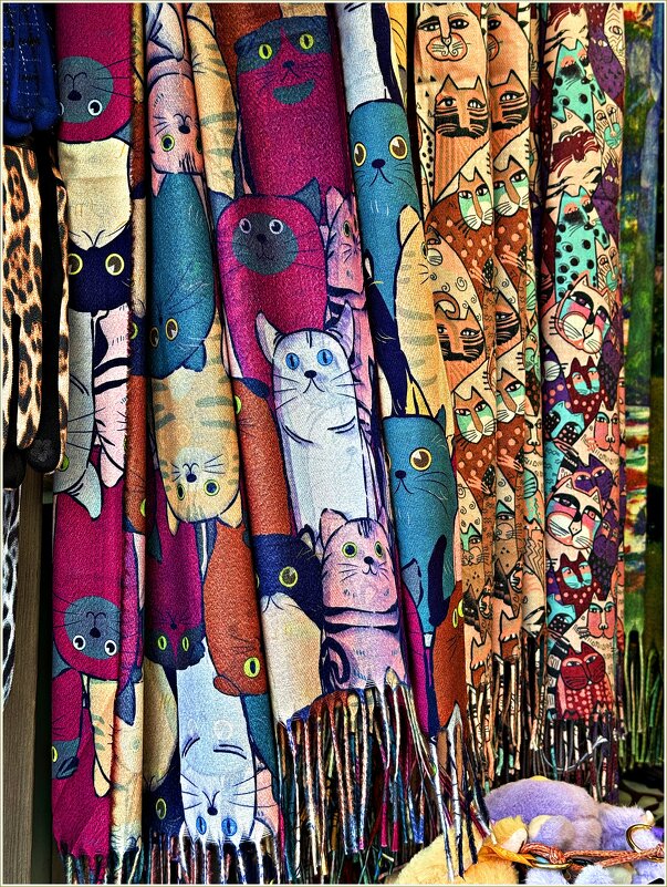 В сувенирном города котов и кошек. - Валерия Комова