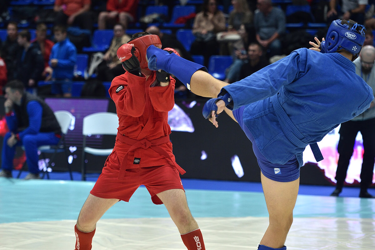 Самбо, но боевое, с ударами... - Александр Гриднев