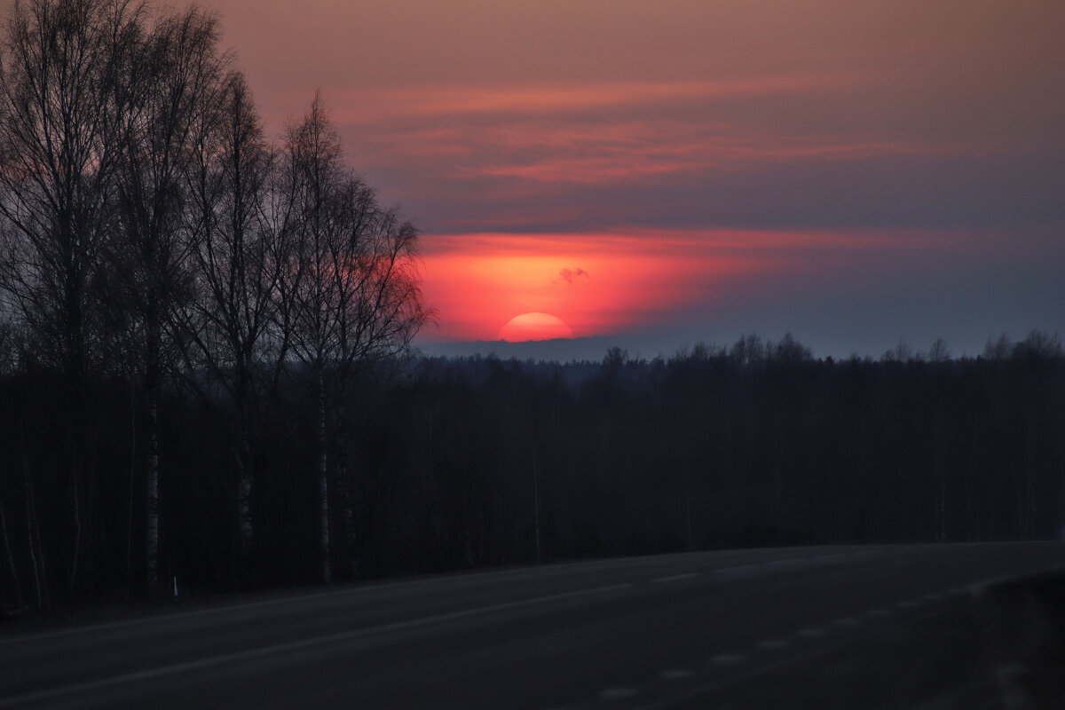 Закат - краснов юрий 