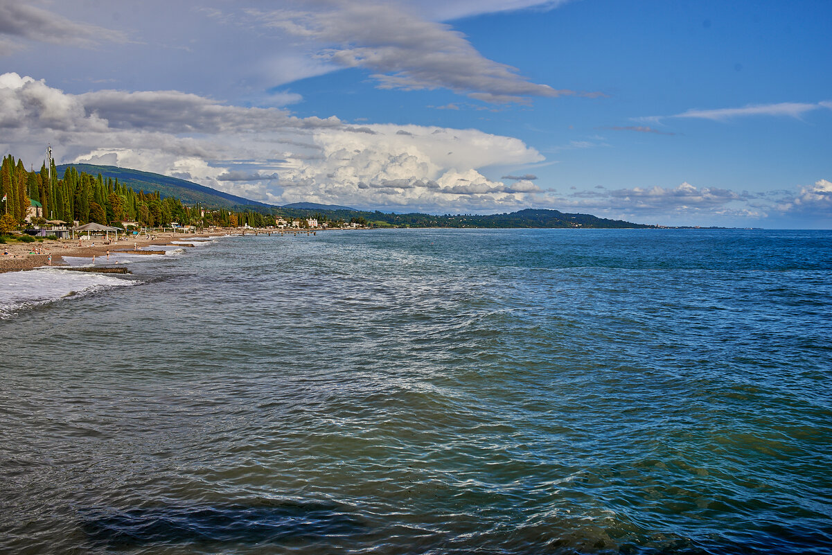 Пляж Нового Афона - Александр Леонов