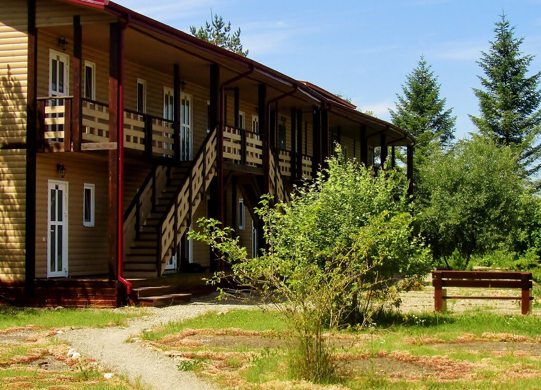 .. один из корпусов санатория Лаго-Наки - galalog galalog