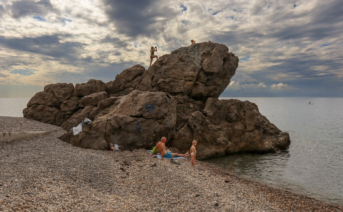 Скала Лягушка - skijumper Иванов Скала Лягушка - skijumper Иванов