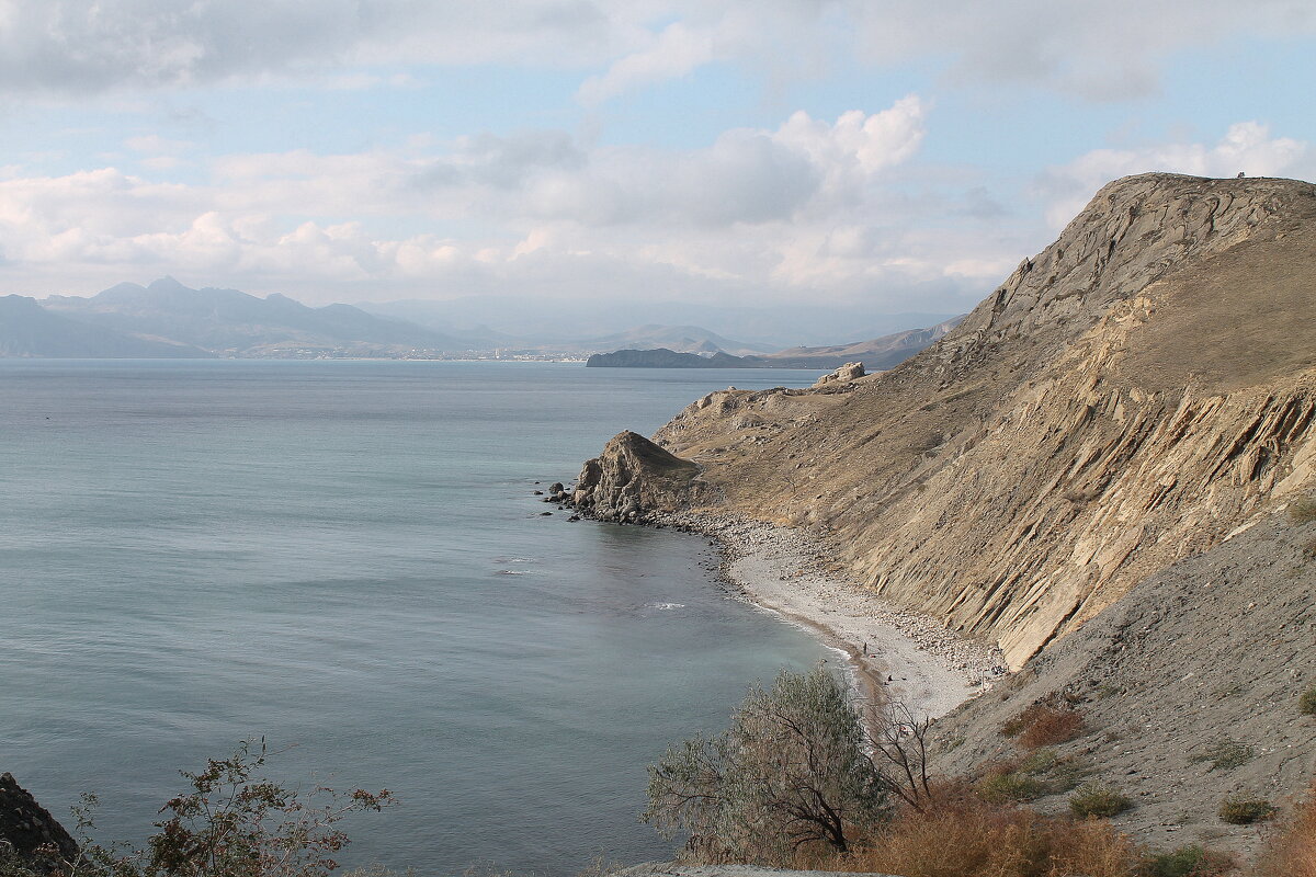 Вид с Орджоникидзе на Коктебель - Ирина 
