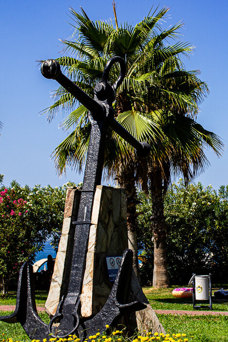 Турция. Аланья. Скульптура якоря - Светлана SvetNika17