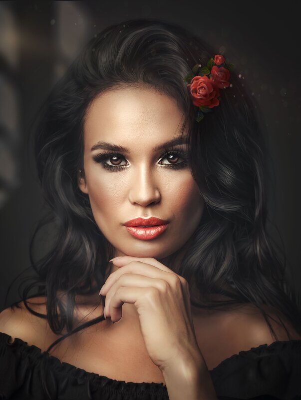 Художественная обработка портрета - Оксана Федосова