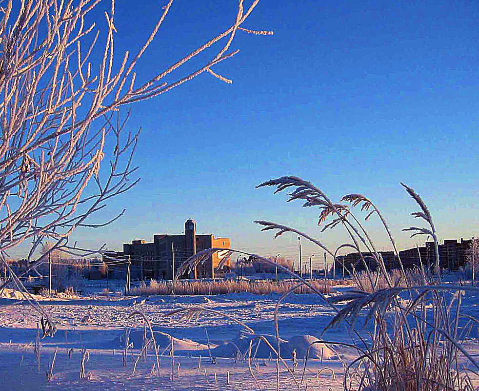 Январь,,.Мороз минус 40! - Владимир 