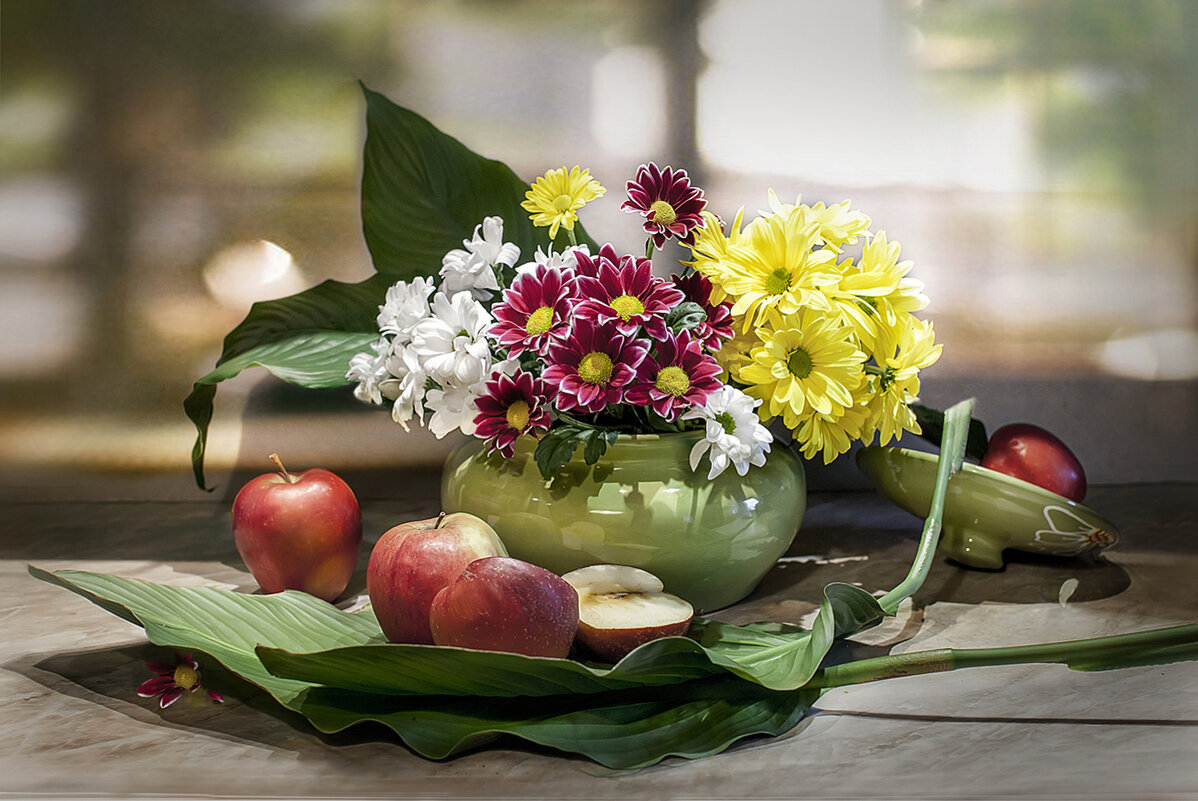 С хризантемами. - Bosanat С хризантемами. - Bosanat