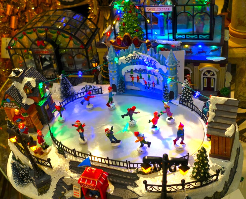 Украшение к Новогодней ёлке-Каток - Aida10 