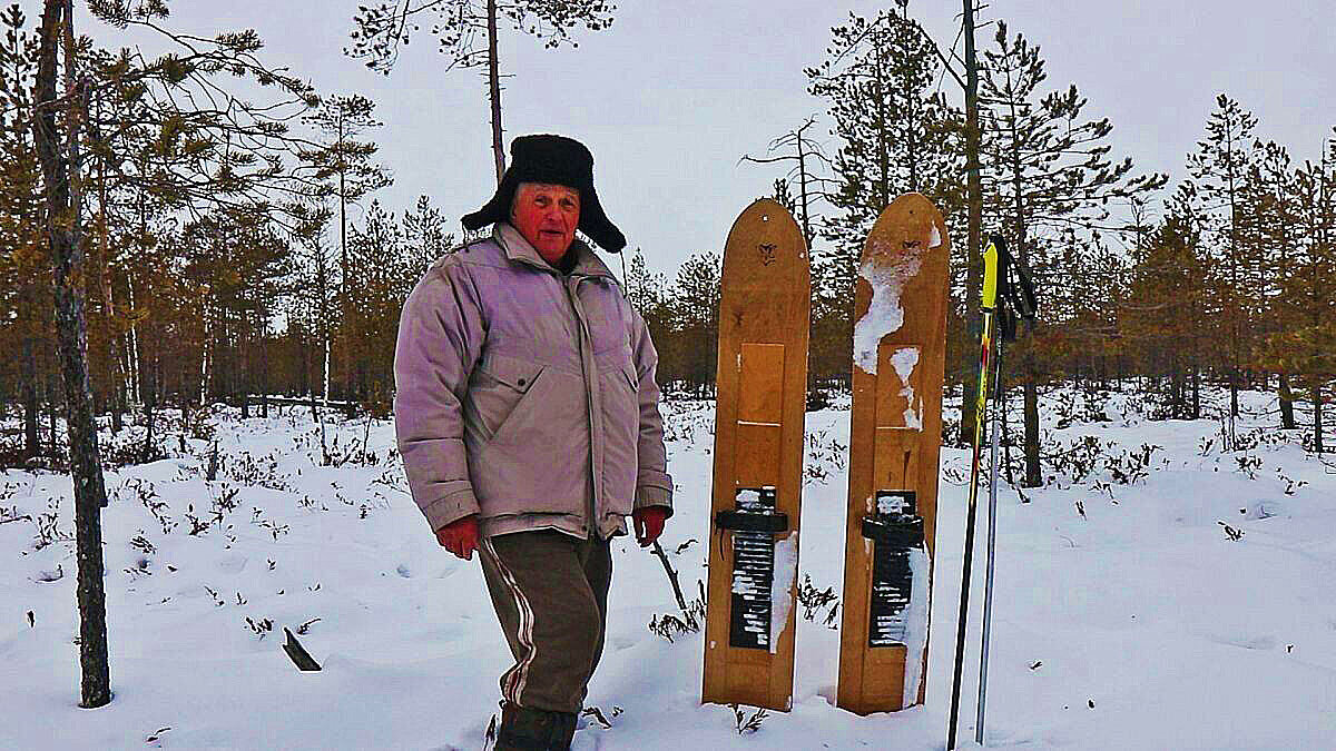 Декабрь...Я в лесу с лыжами! - Владимир 