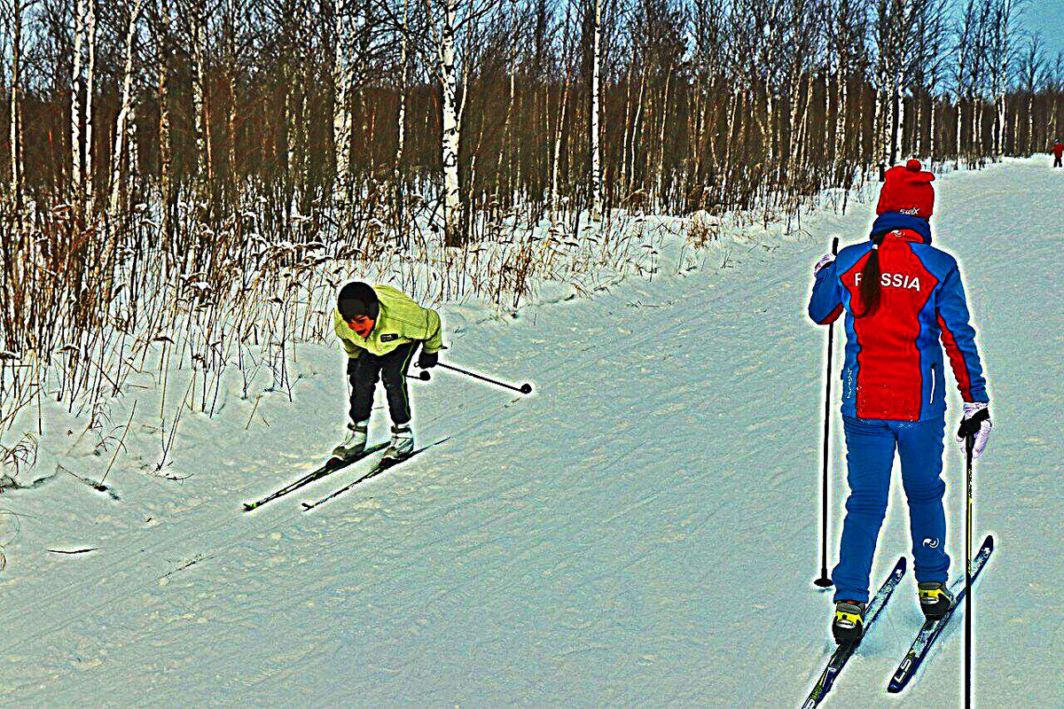 Декабрь...Школьницы на тренировке! - Владимир 