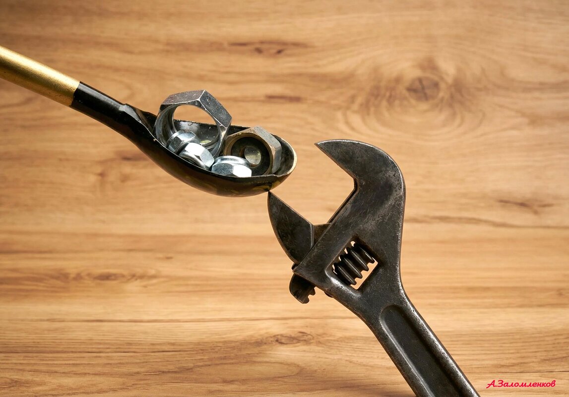 За папу, за маму, за бабушку...:-) - Андрей Заломленков