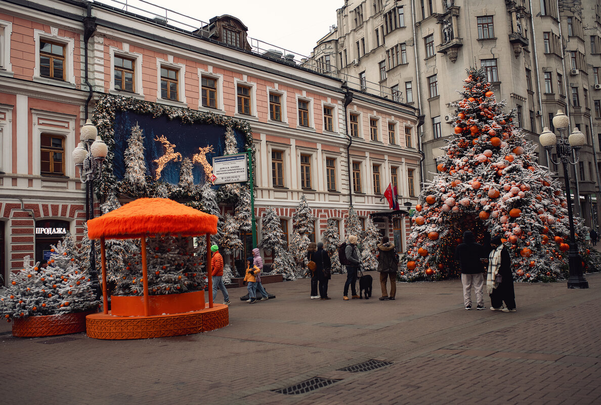 Прогулка по старому Арбату - Лилия .