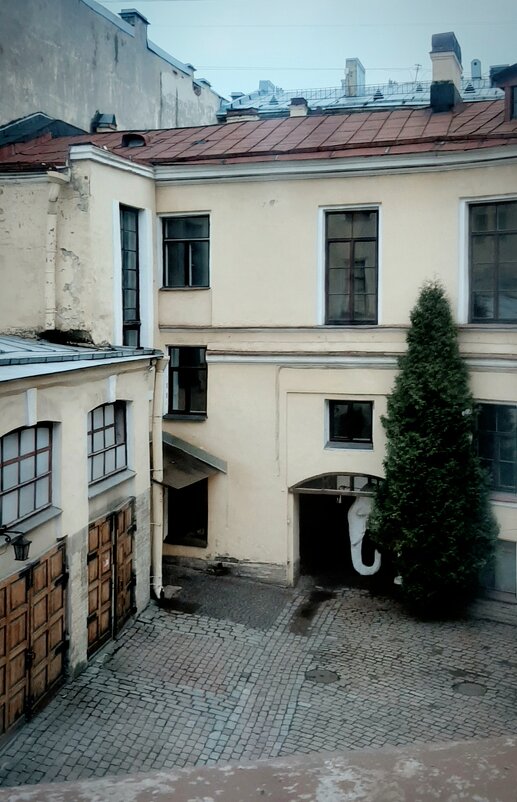 Во дворе МИСП - Наталья Герасимова Во дворе МИСП - Наталья Герасимова