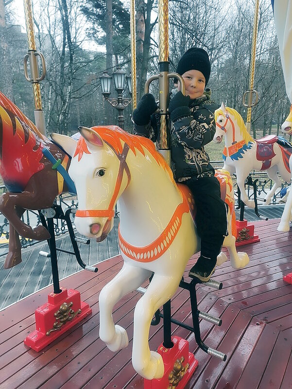 Тимофей на карусели - Ольга Довженко Тимофей на карусели - Ольга Довженко