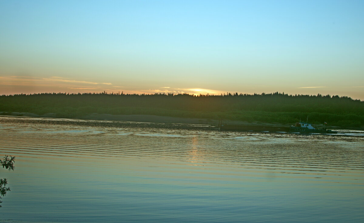 Закат на Печёре. - ВикТор Быстров Закат на Печёре. - ВикТор Быстров