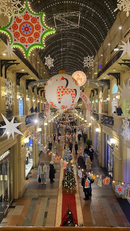 Торговый центр в Москве . - Мила Бовкун