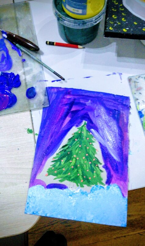 Ночная ёлочка... - Георгиевич 