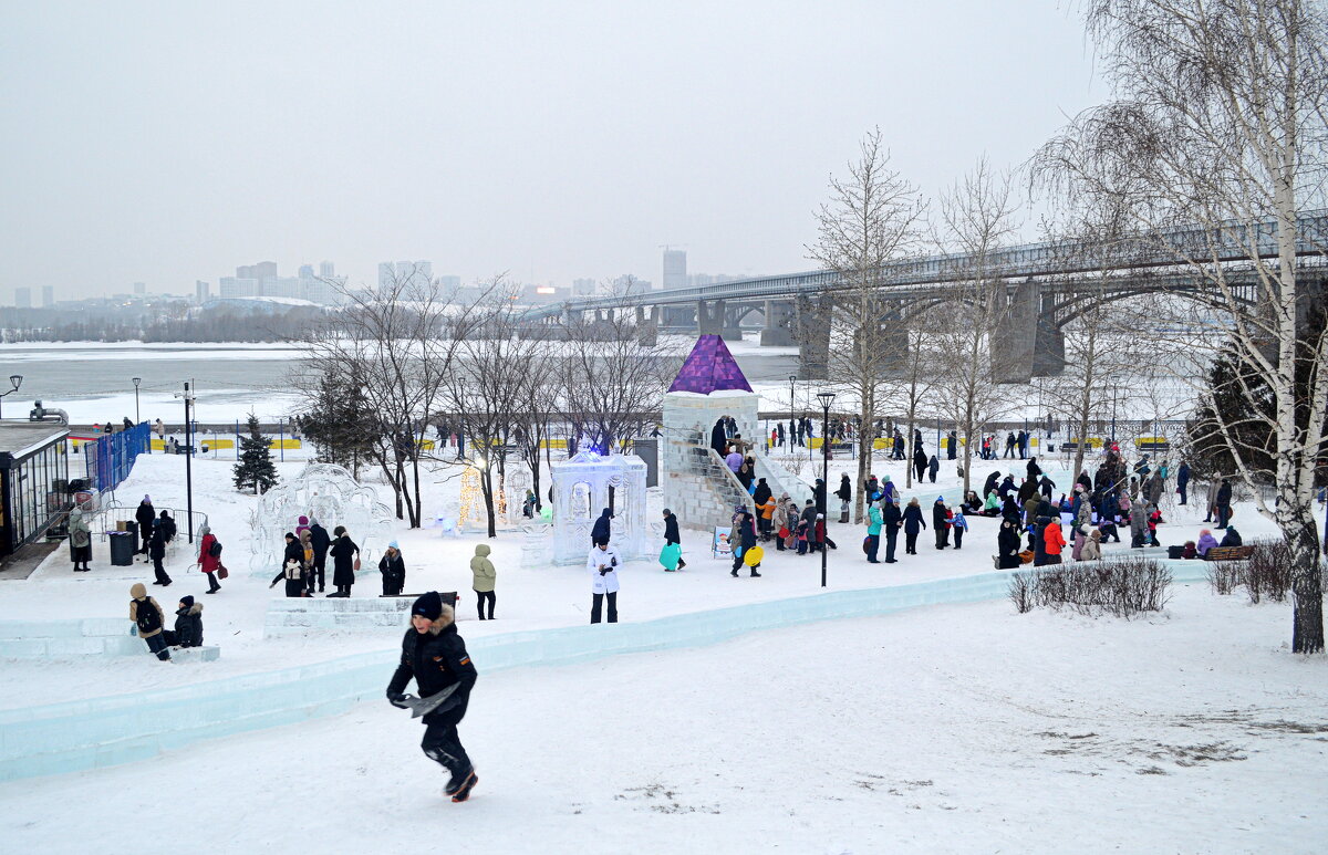 Ледяной городок на Оби - Татьяна Лютаева