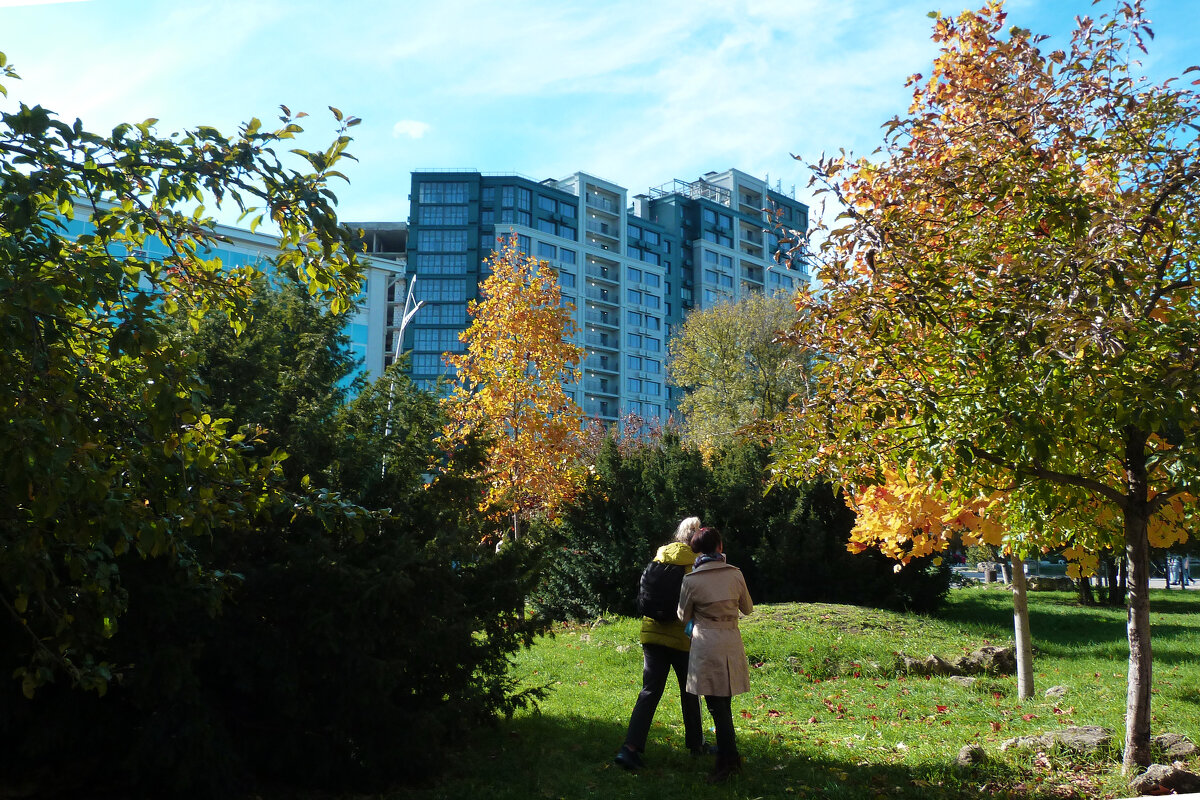 Жилой дом с видом на парк - Валентин Семчишин Жилой дом с видом на парк - Валентин Семчишин