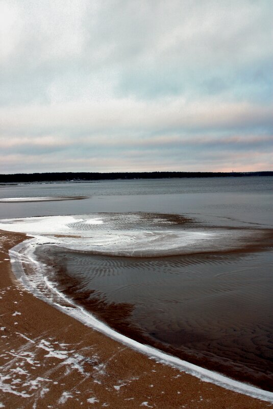 Берег Онежского озера 12.12.25 - Мария 