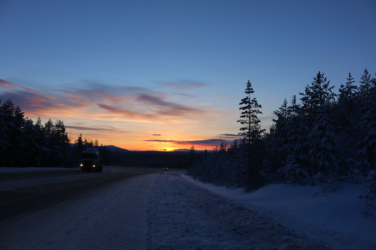 Зимняя дорога - Ольга Зимняя дорога - Ольга
