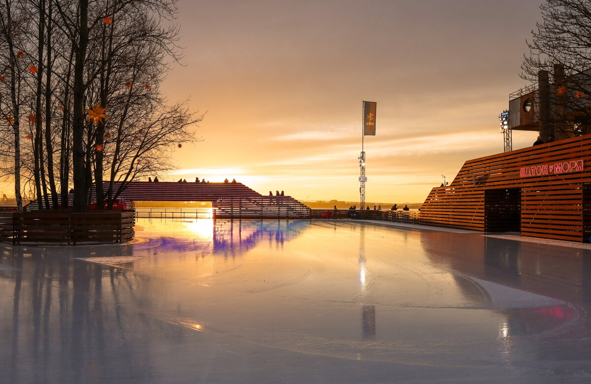 Каток у моря - skijumper Иванов