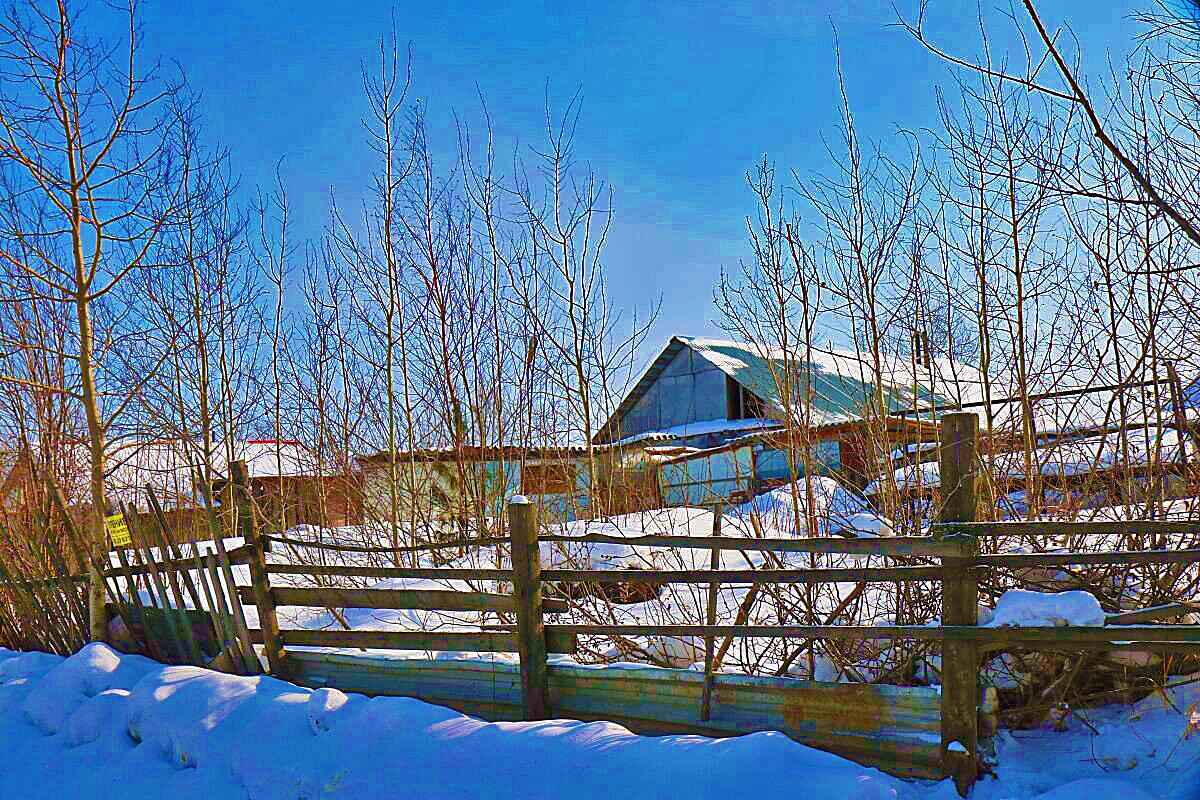 Февраль...Окраина старого Нефтеюганска! - Владимир 