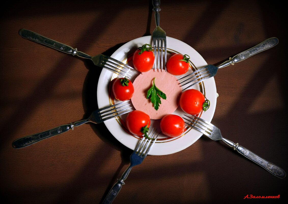 К вопросу о том, как надо правильно снимать фуд-фото..:-) - Андрей Заломленков