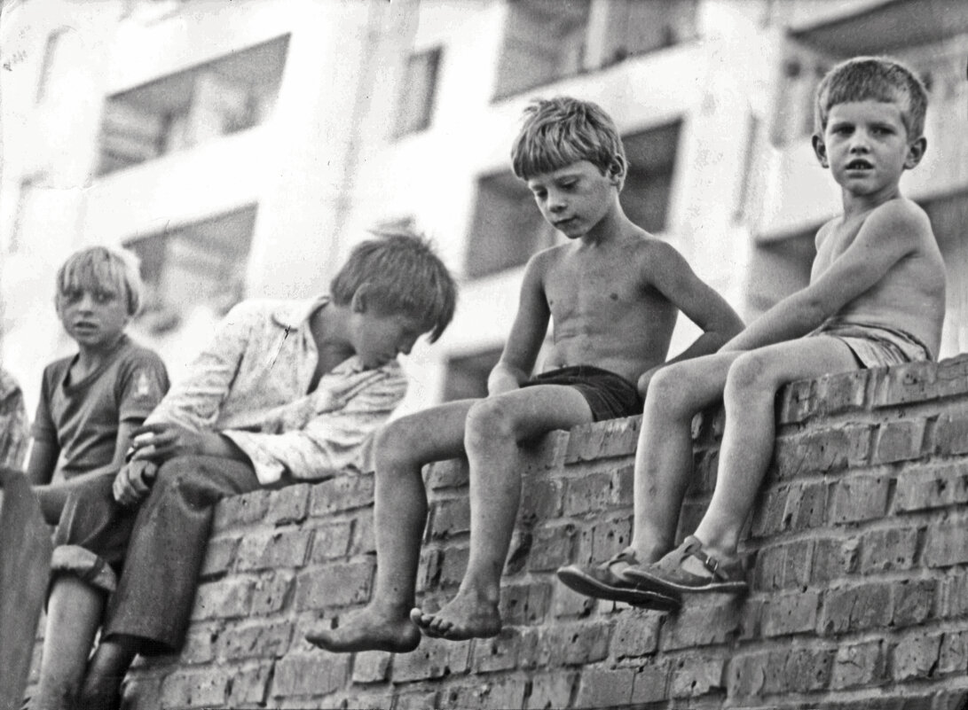 Сидят мальчишки на заборе... - СЮ 