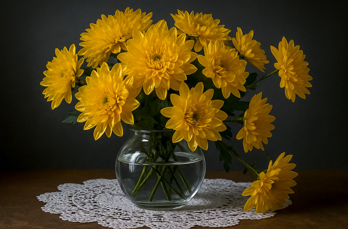 осенние хризантемы - Aleksey Afonin